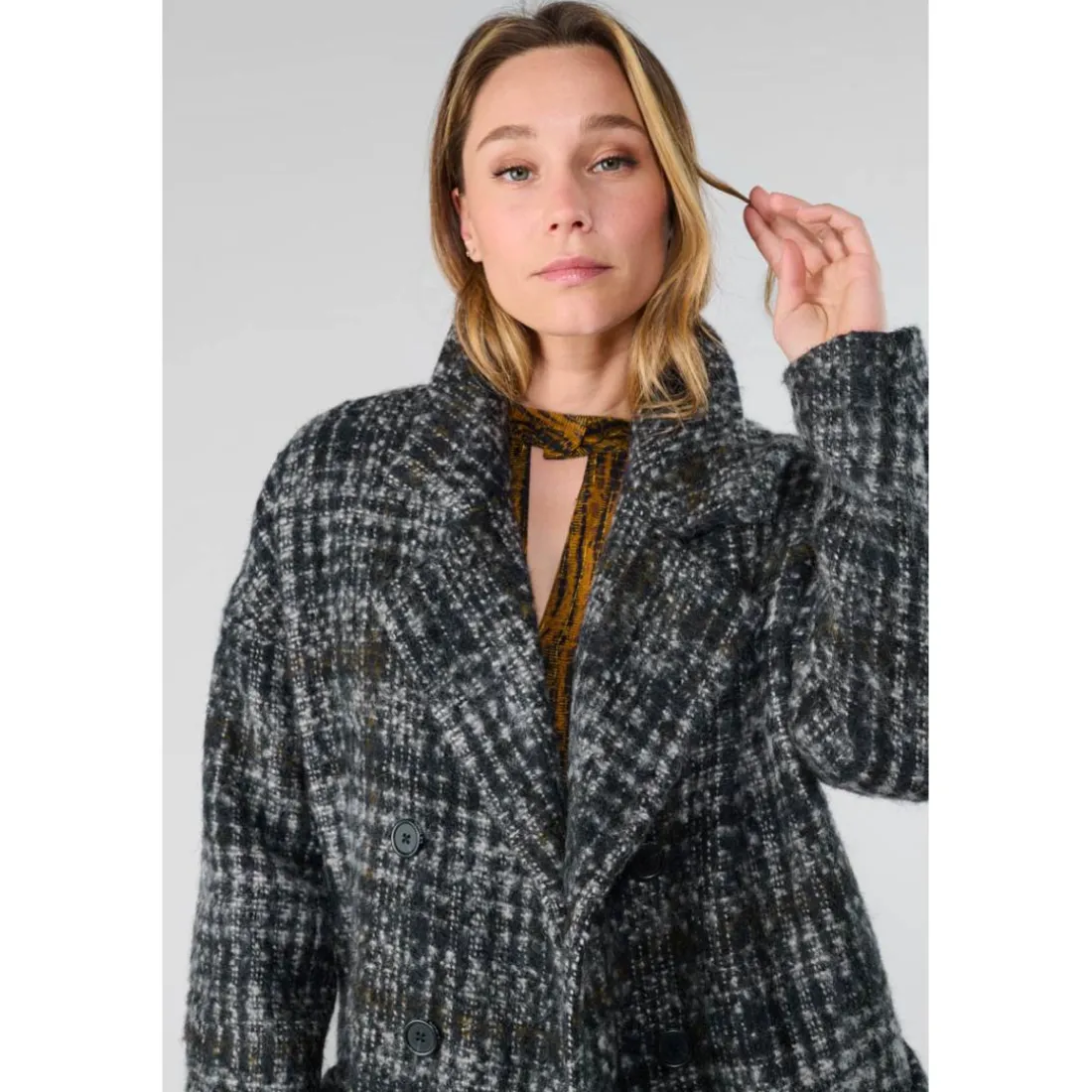 Manteau AKLYS noir Skye
