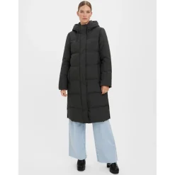 Manteau Capuche Long vert