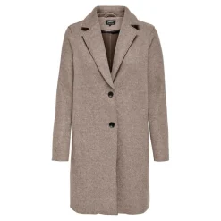Manteau Col à revers Long vert Gaia