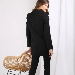Manteau col tailleur Ernest