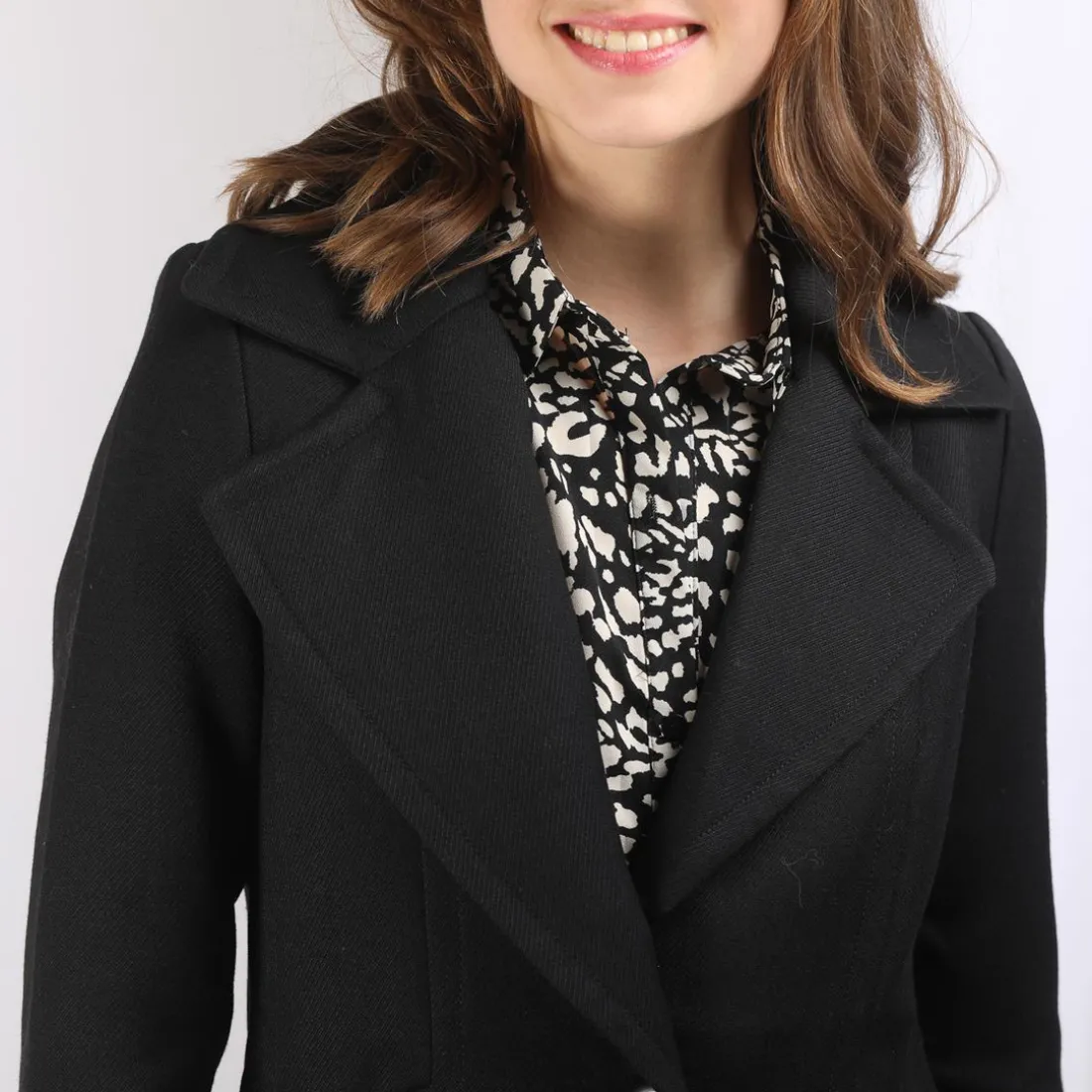Manteau col tailleur Ernest