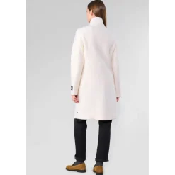 Manteau KAPLAN blanc Rose