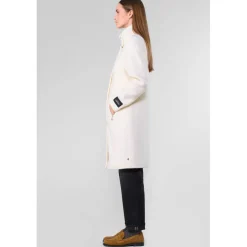 Manteau KAPLAN blanc Rose