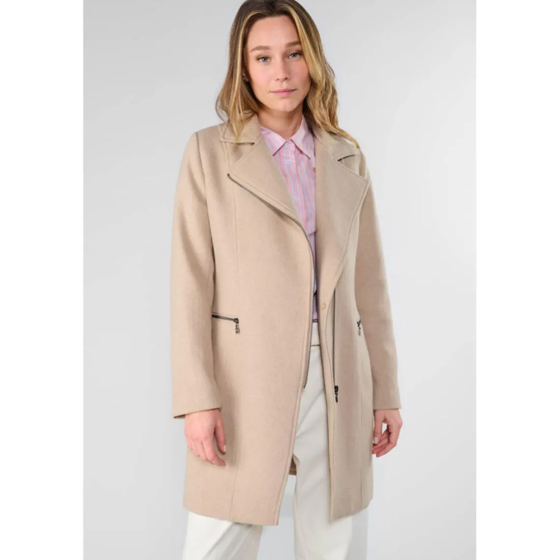 Manteau PHILINE beige Ana