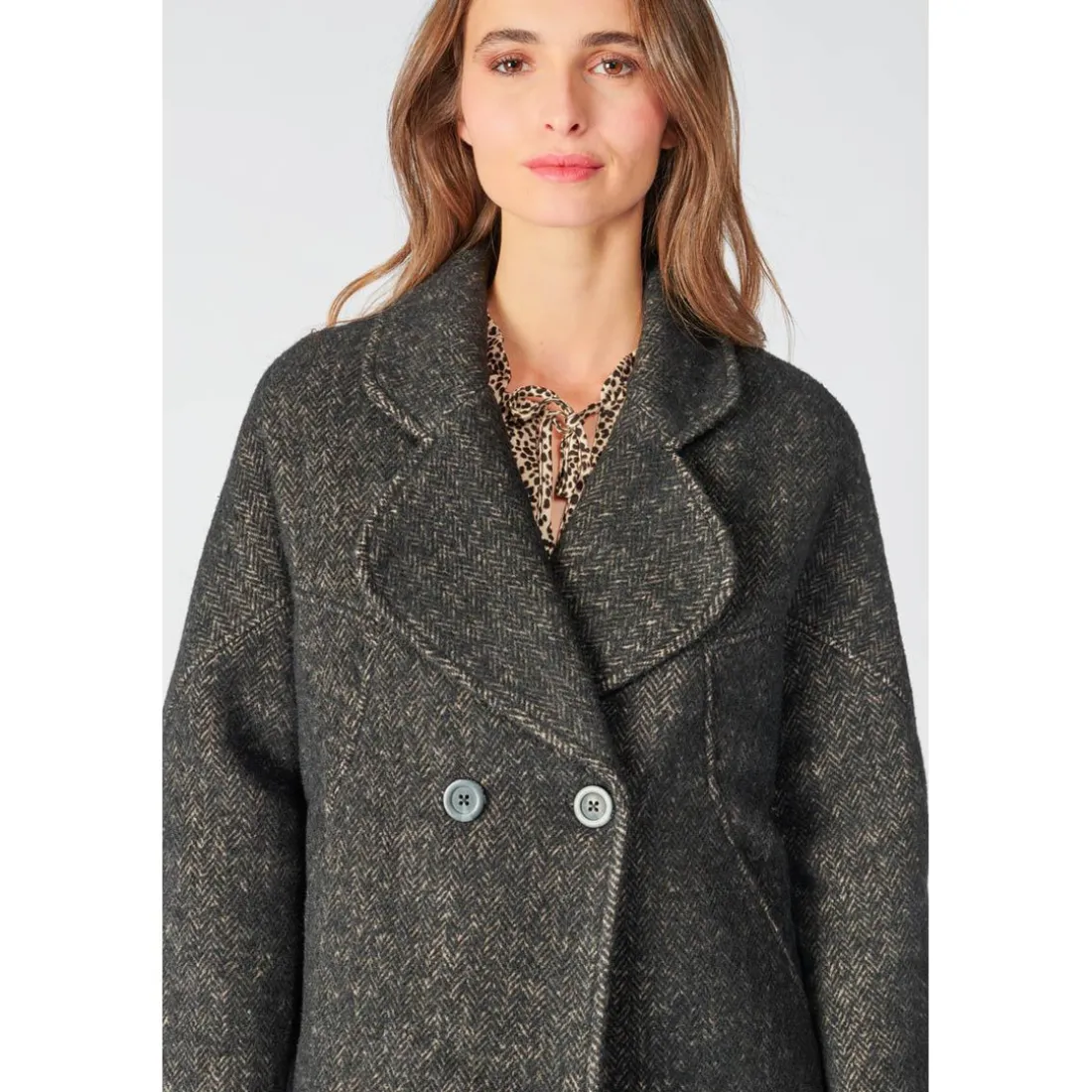 Manteau SHAW marron