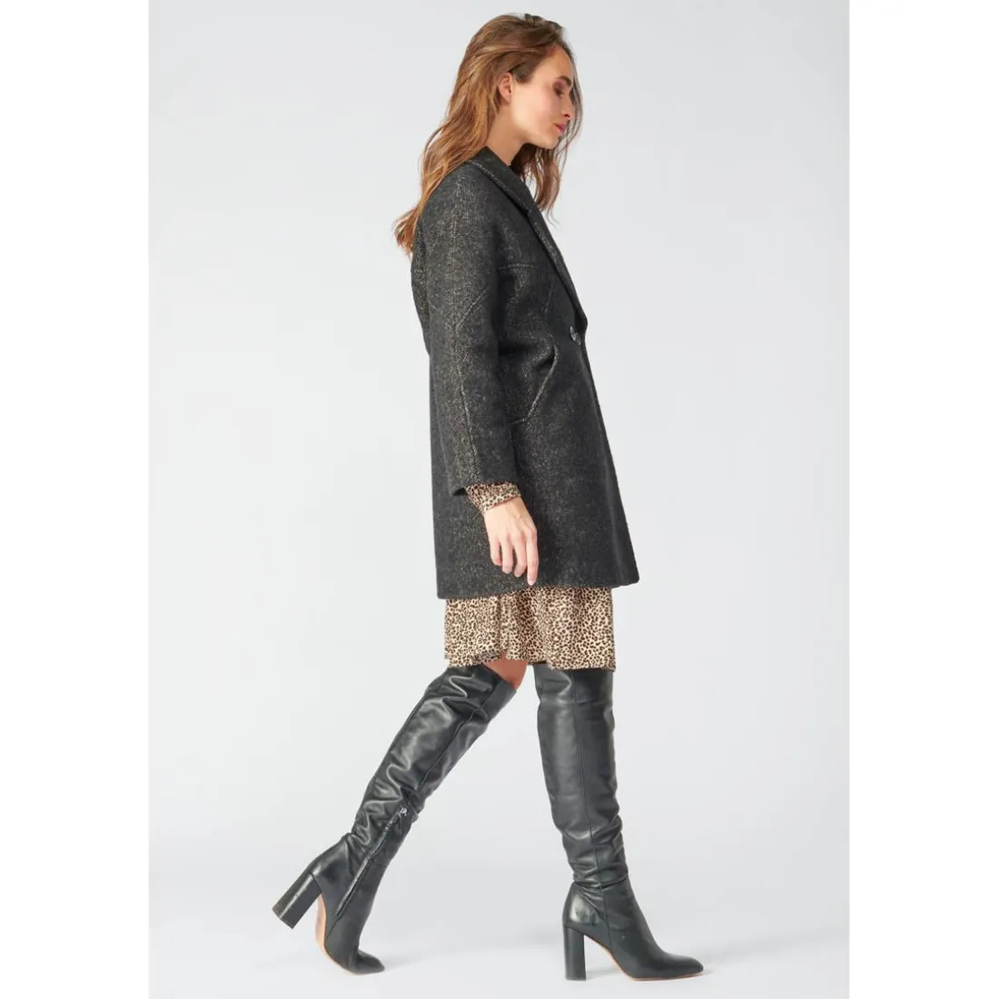 Manteau SHAW marron