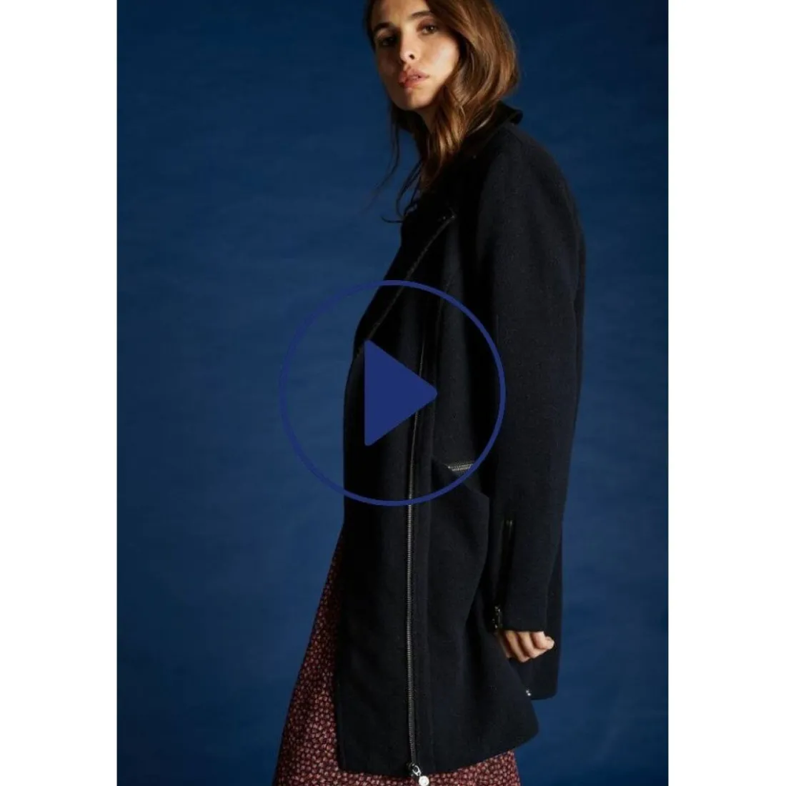Manteau SOJE bleu