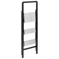 Marchepied en aluminium gris 3 marches