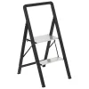 Marchepied en aluminium gris 2 marches