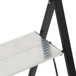 Marchepied en aluminium gris 2 marches