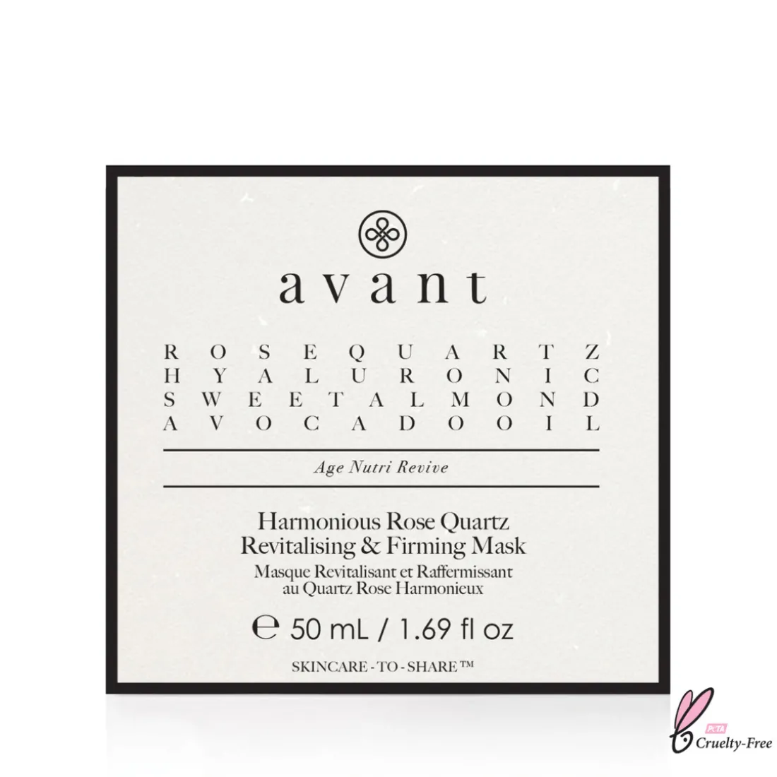 Masque Revitalisant et Raffermissant au Quartz Rose Harmonieux - Avant Skincare