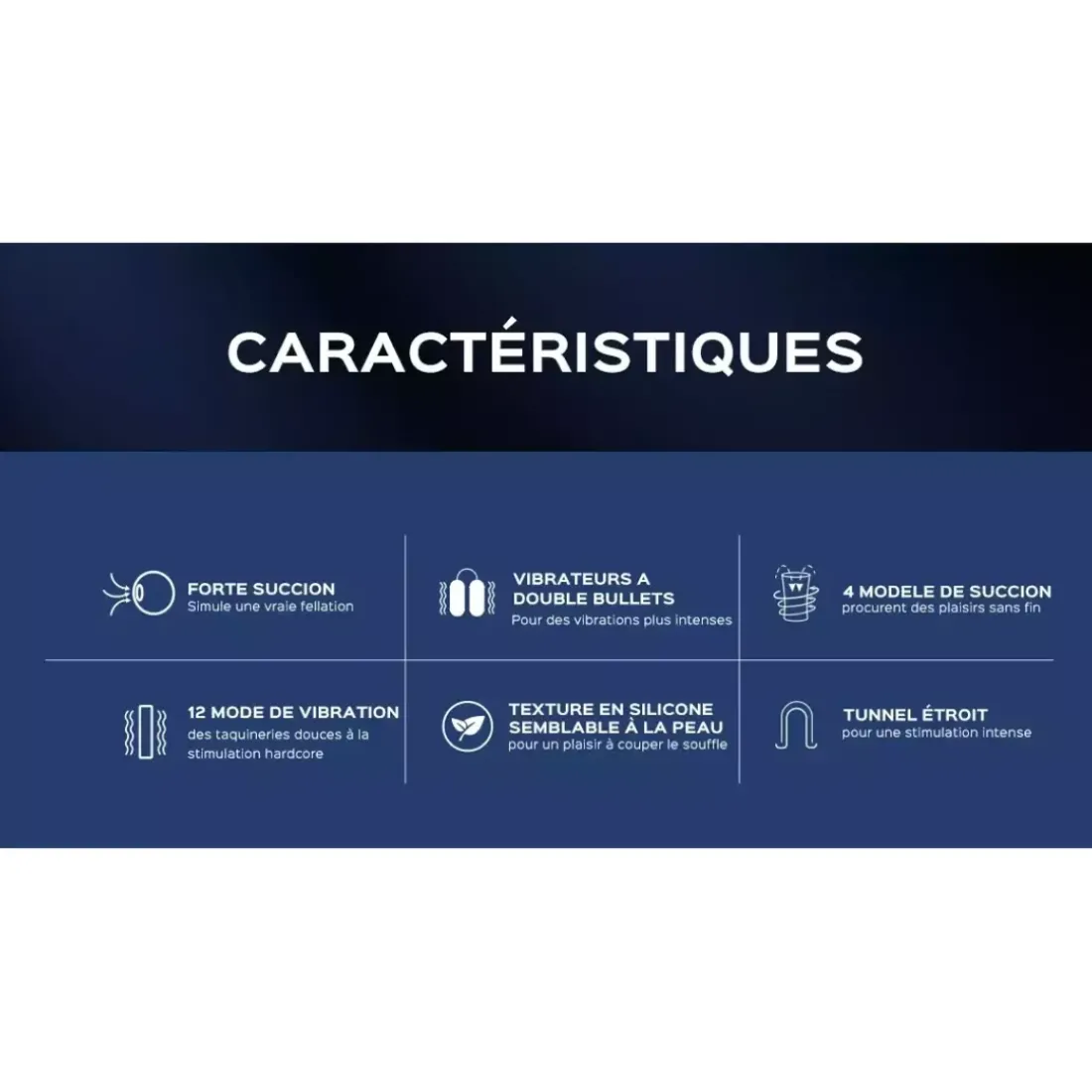 Masturbateur Homme fellation automatique