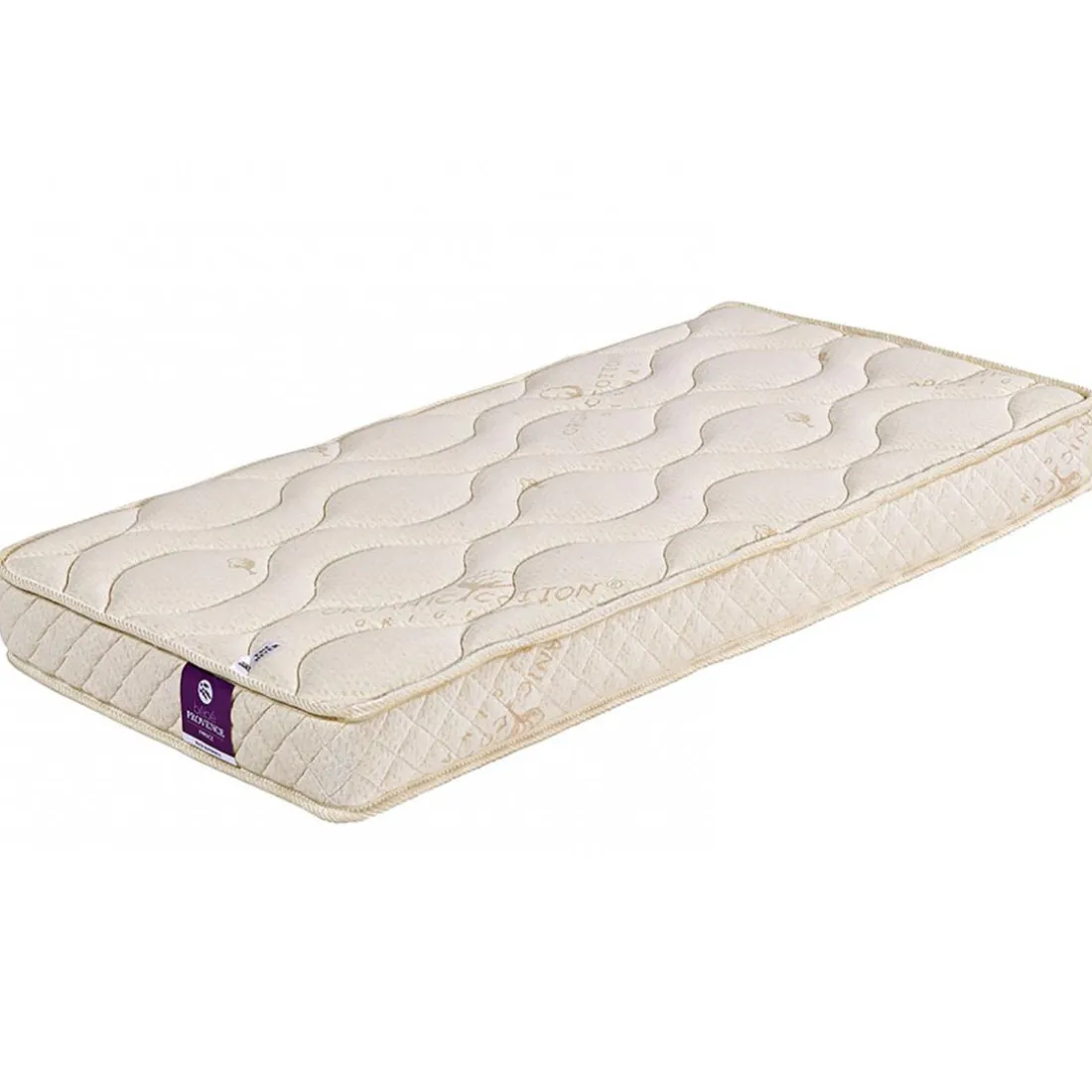 Matelas Bébé - CotonBio 60*120*12