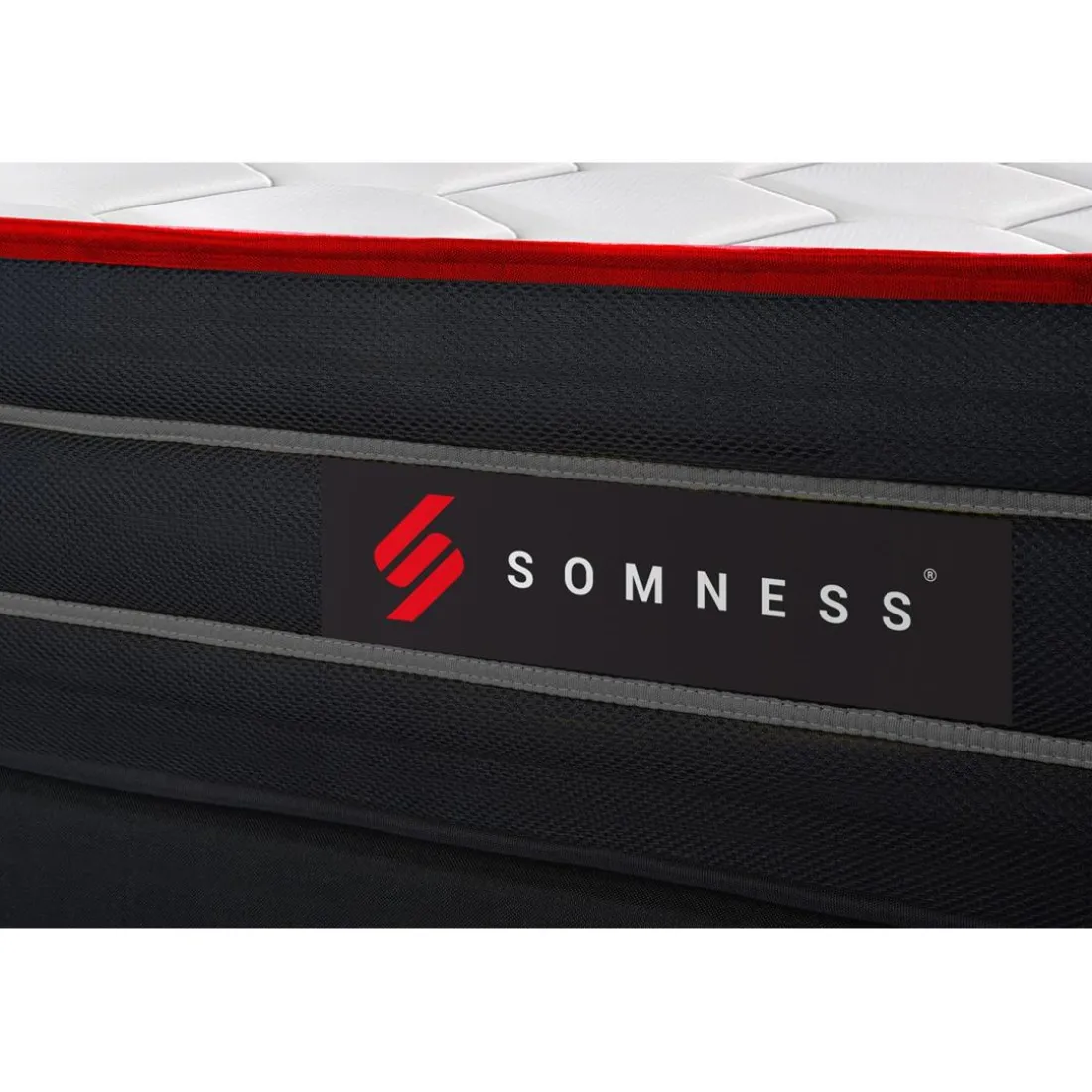 Matelas BOOST ressorts ensaches et memoire de forme
