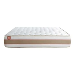Matelas LE DÉLICAT Ressorts ensaches Memoire de forme 5 zones de confort