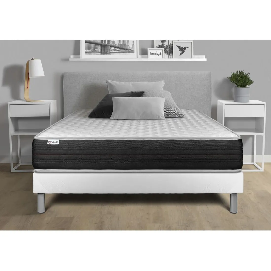 Matelas VITALMEMO ONE blanc