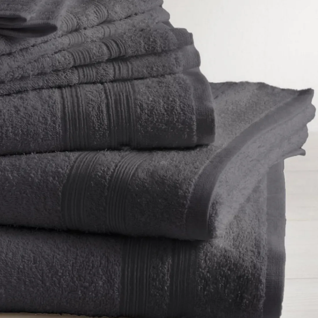 Maxi drap de bain coton 600 gm² Anthracite TERTIO®