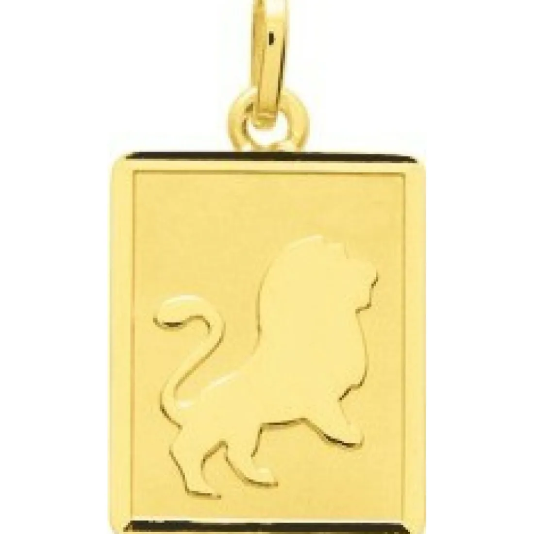 Médaille zodiaque lion or 750/1000 jaune (18K)