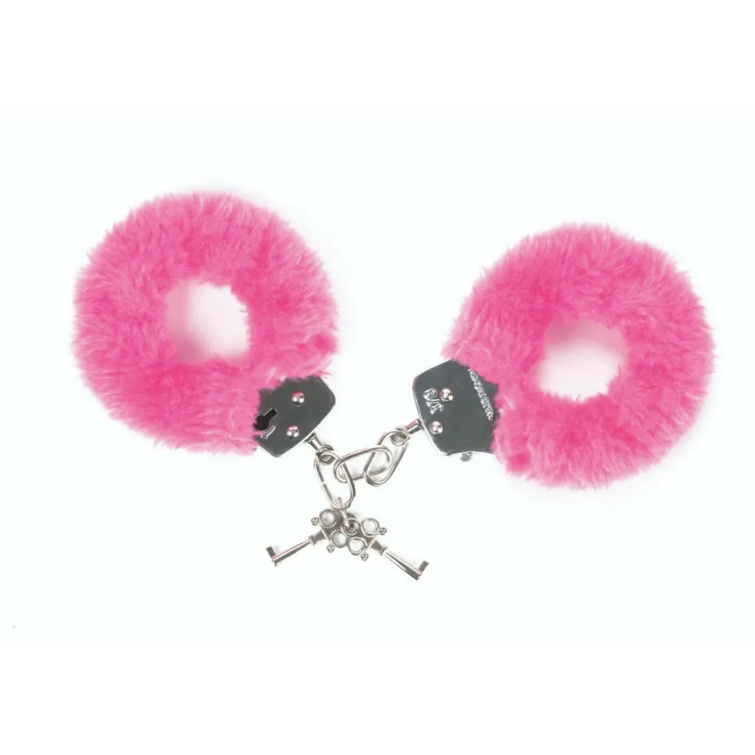 Menottes fausse fourrure ATTACH ME - MENOTTES ROSES LOVE TO LOVE