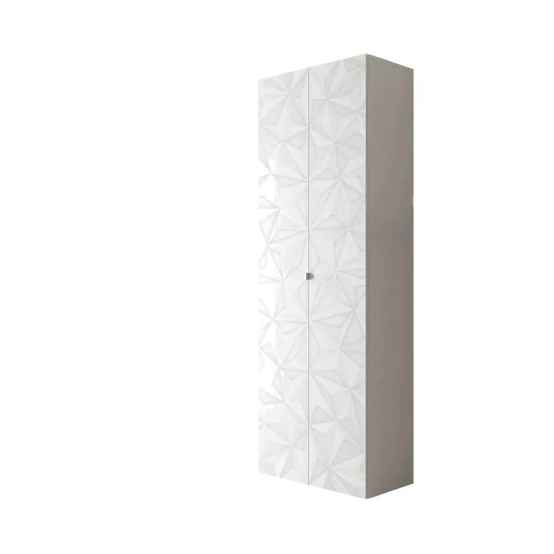 Meuble de rangement 2 portes 3 étagères