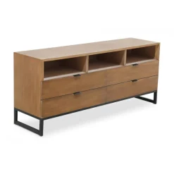 Meuble TV avec 4 Tiroirs et 3 Niches FEELY