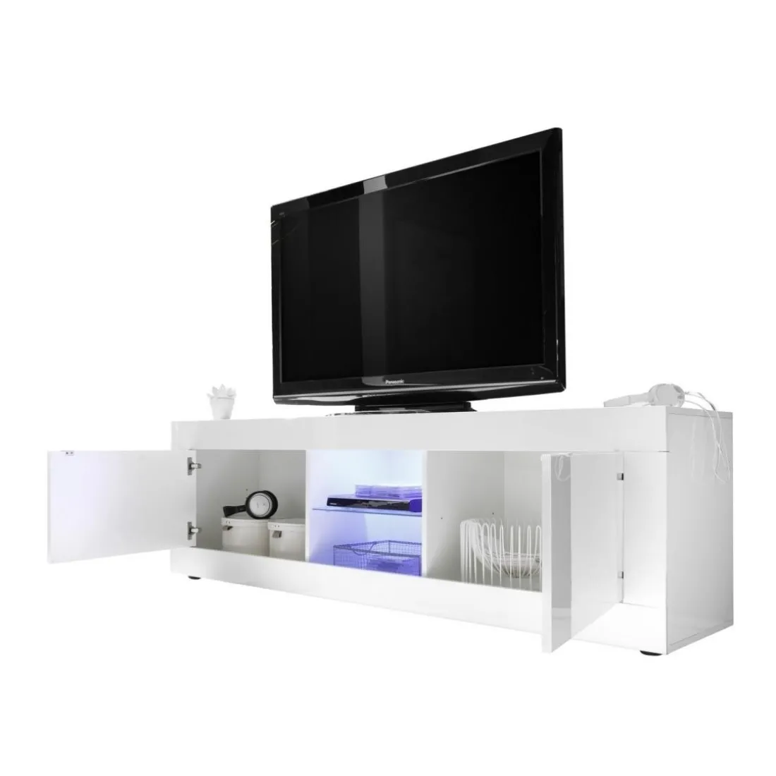Meuble TV grande2 portes sans éclairage
