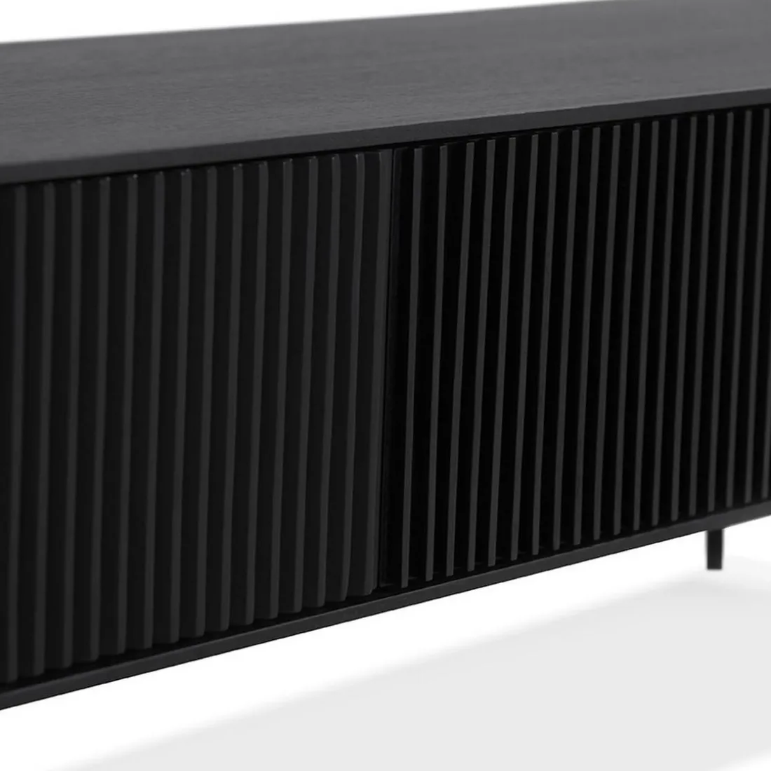 Meuble TV Noir ACONIT