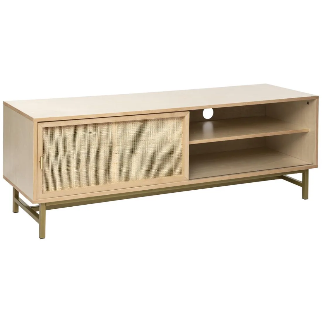 Meuble TV RAYO 1 Porte Beige