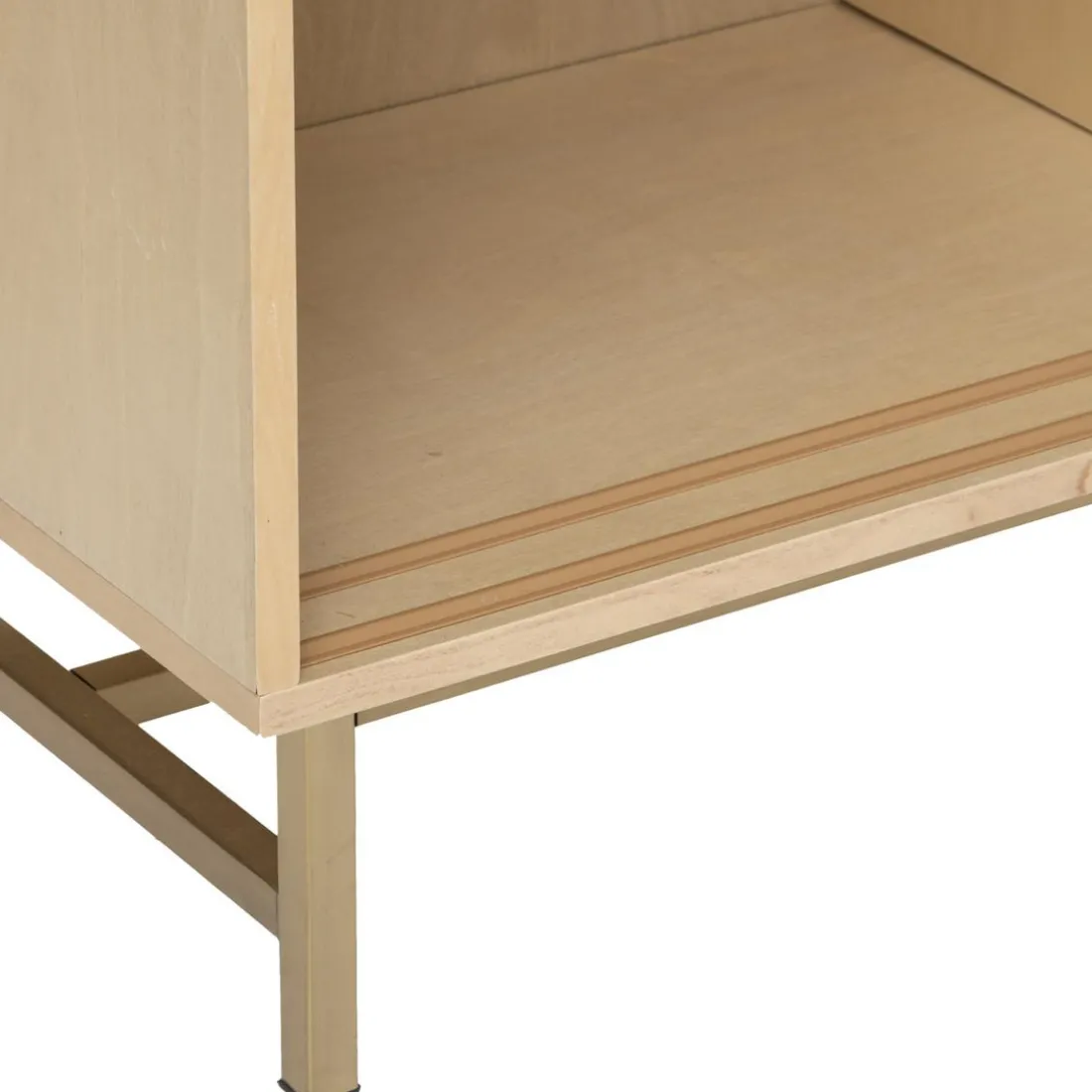 Meuble TV RAYO 1 Porte Beige
