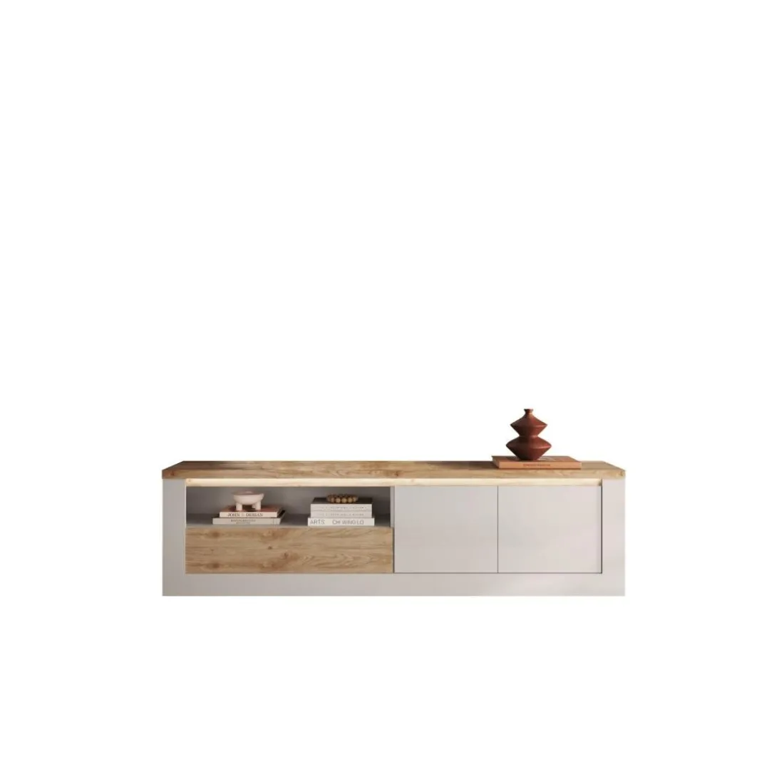Meuble TV SAVONA Blanc