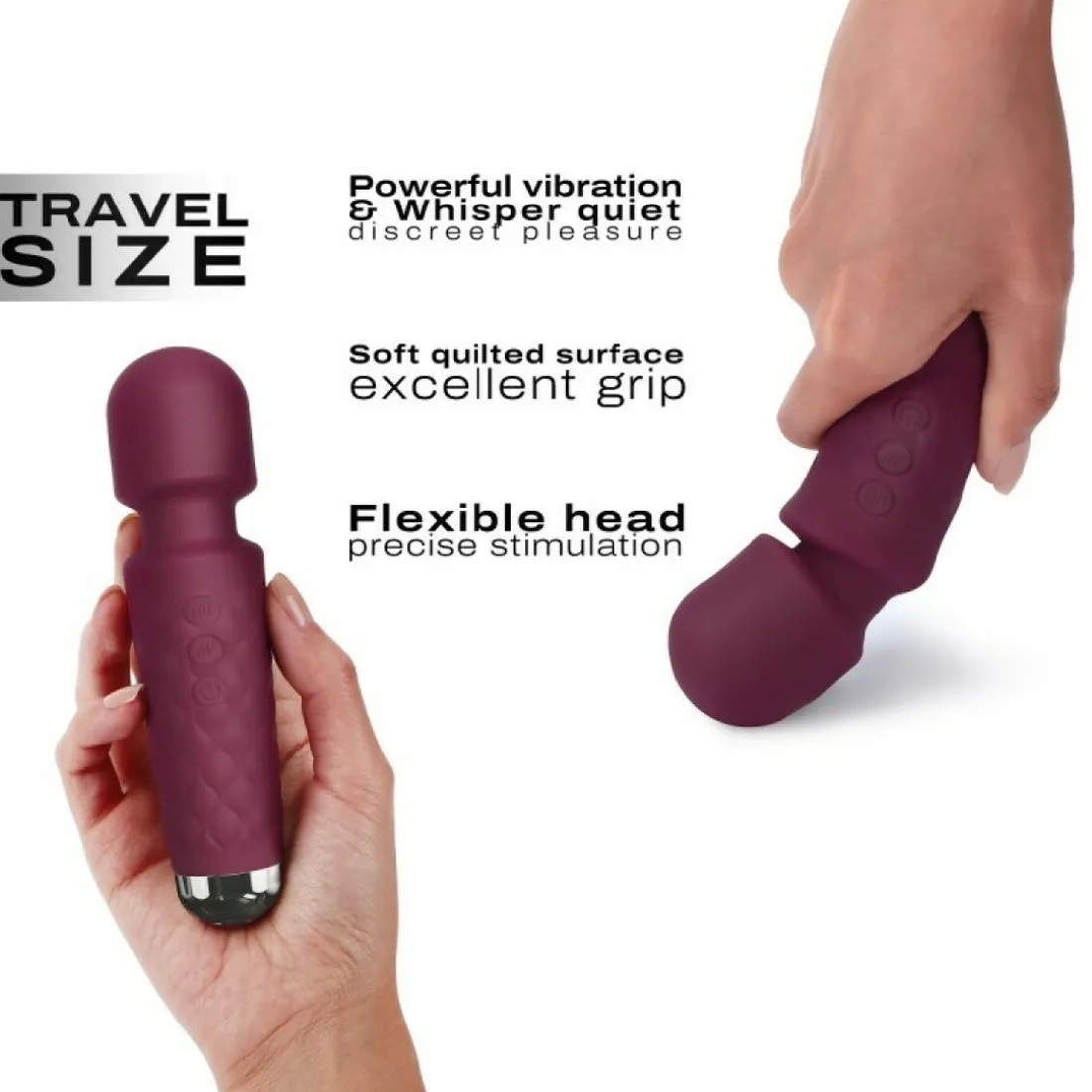 MINI WANDERFUL DORCEL ARGENT et ROSE