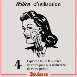 Mini-Vibromasseur Bleu