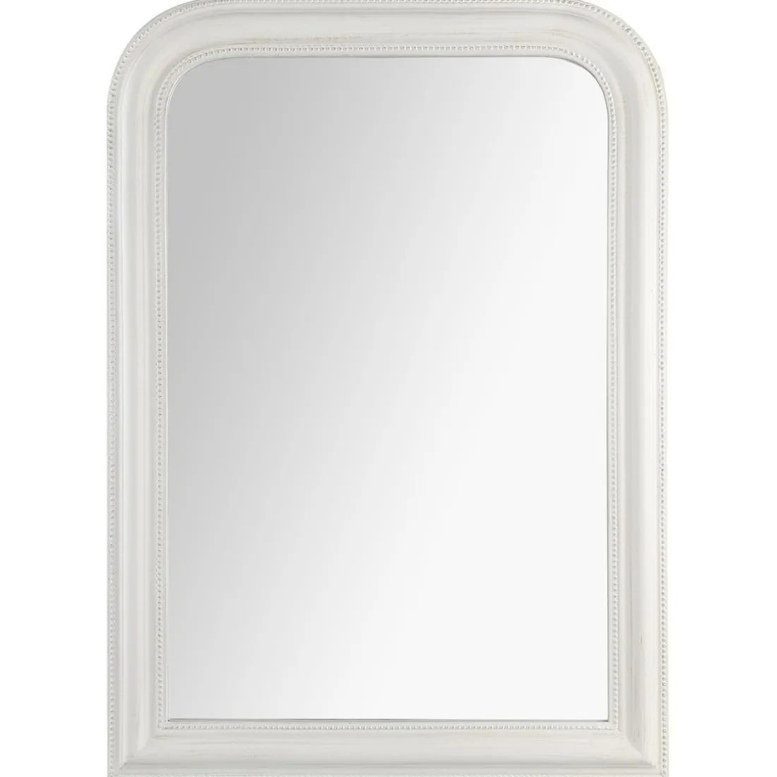 Miroir arrondi blanc Adele 74X104