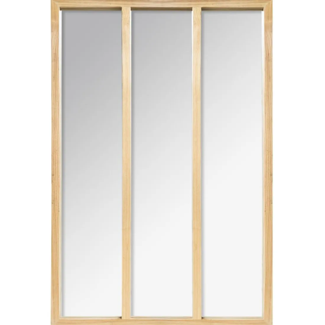 Miroir Atelier Bois 76 x 116