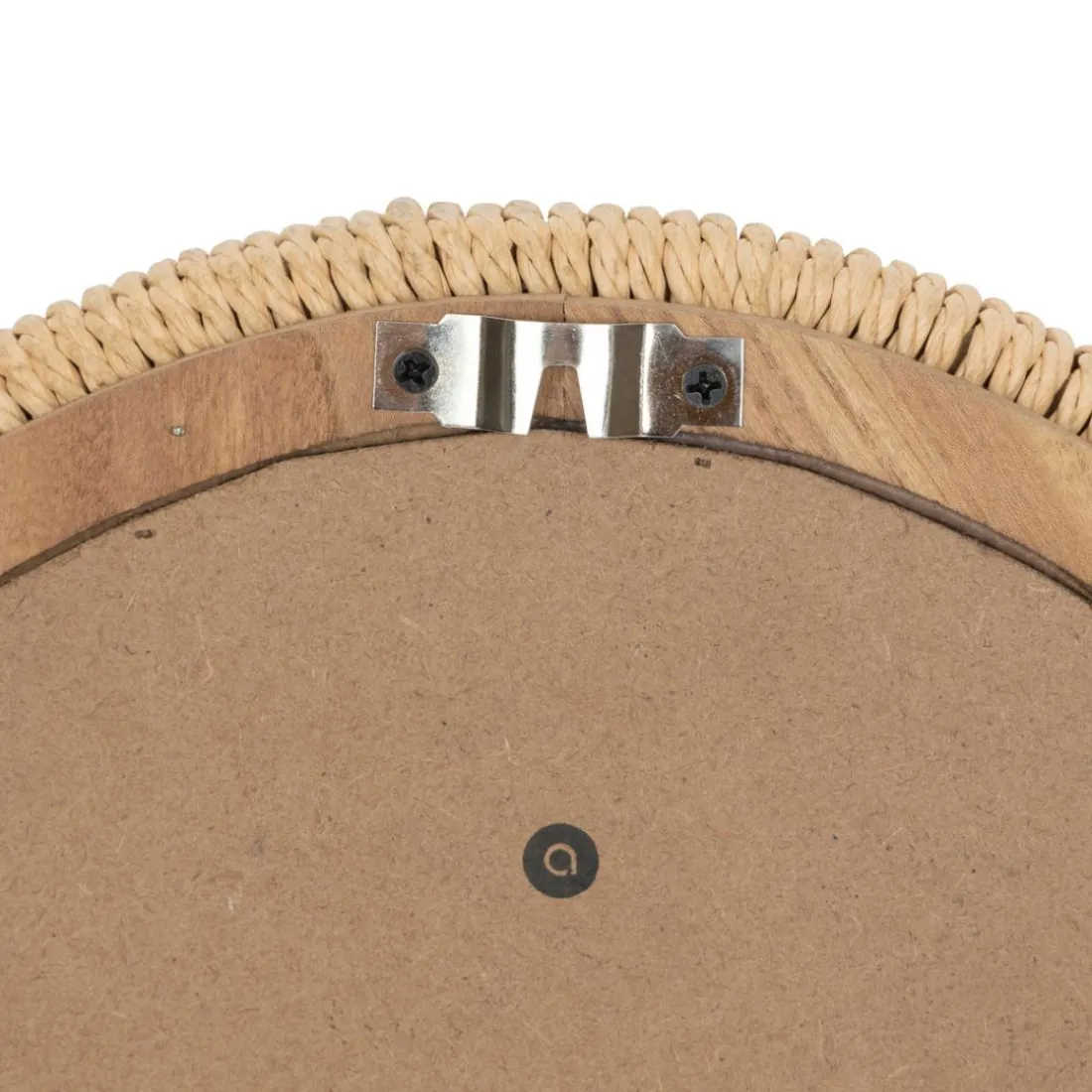 Miroir corde organique Laia beige