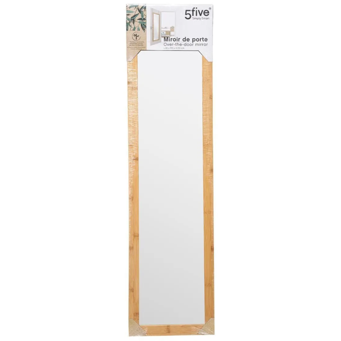 Miroir de Porte Bambou 30 x 110