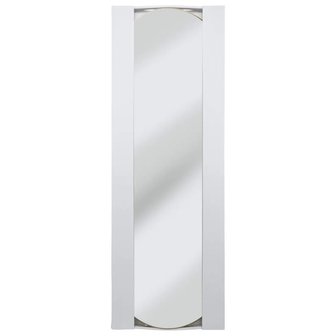 Miroir doré en métal