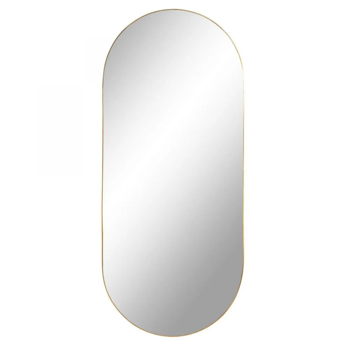 Miroir Doré JERSEY Ovale