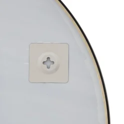 Miroir en aluminium alice noir