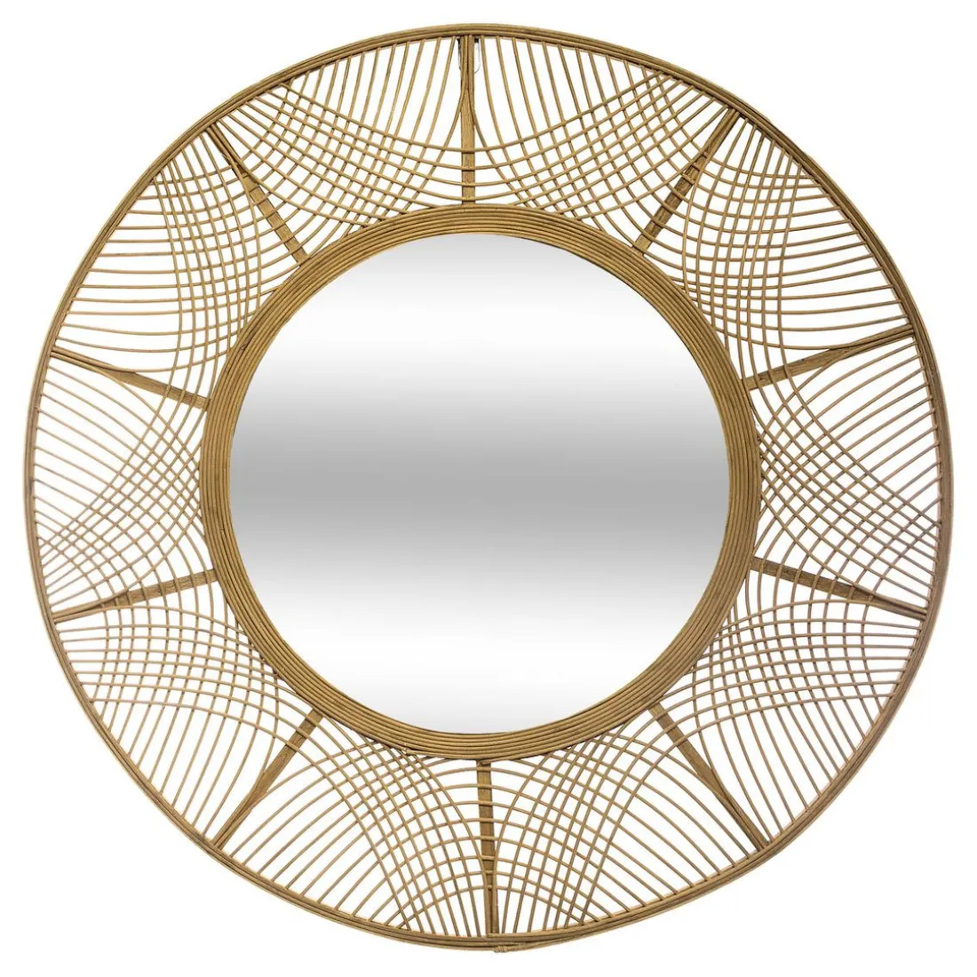 Miroir en Bambou Ina