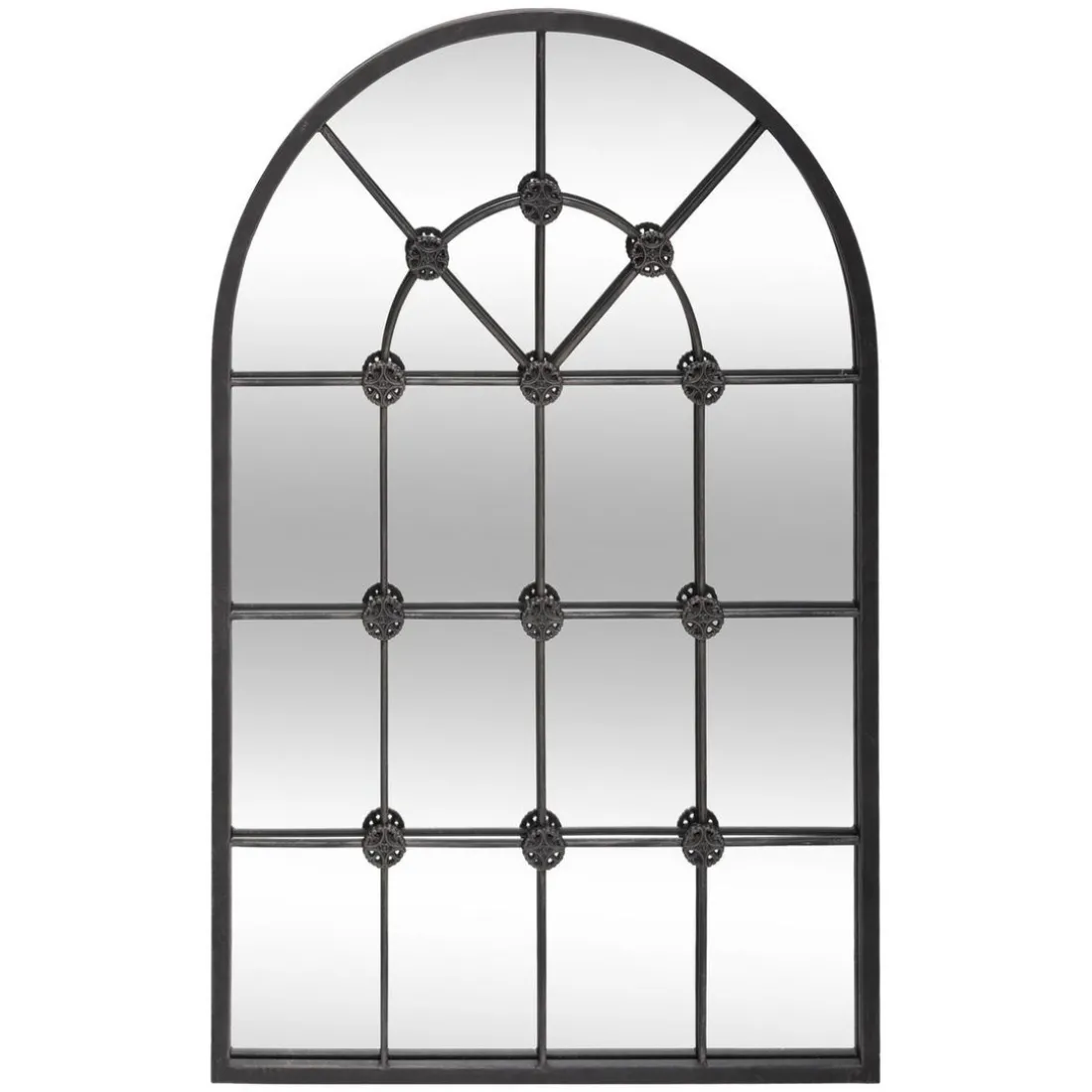 Miroir Flower En Métal 70 X 110