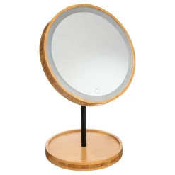 Miroir Led Pied Terre Inconnue Bambou