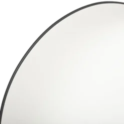 Miroir Métal Fin D 76 Noir Alice