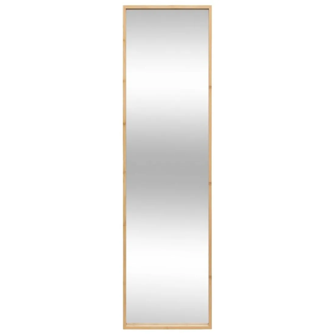 Miroir mural bambou
