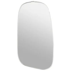 Miroir mural Roman argent