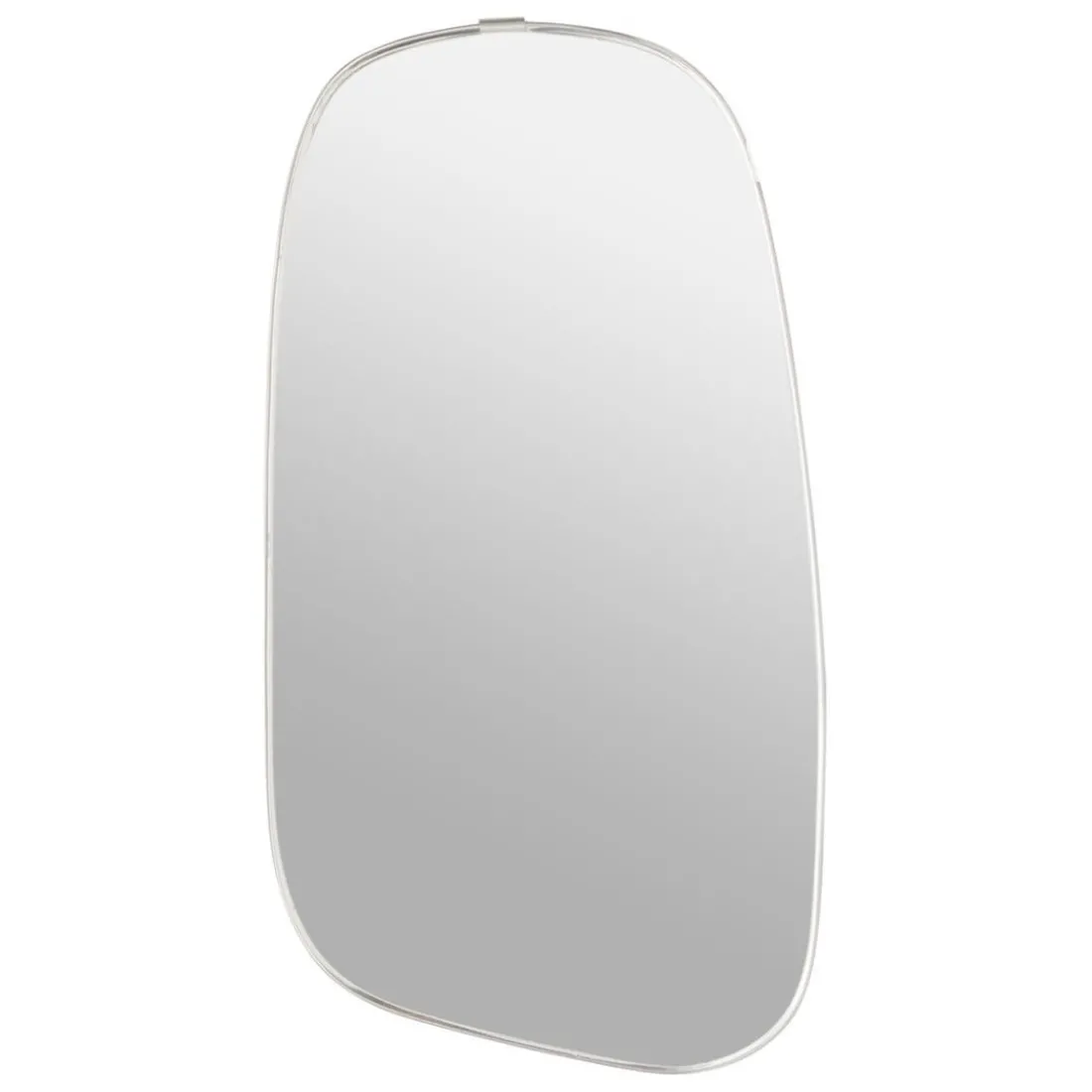 Miroir mural Roman argent