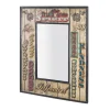 Miroir mural vintage marron Loanne