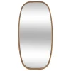 Miroir ovale Jasna bois clair