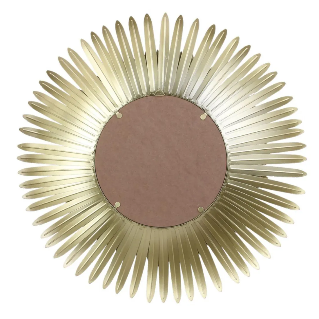 Miroir Plumes Doré JUBBY
