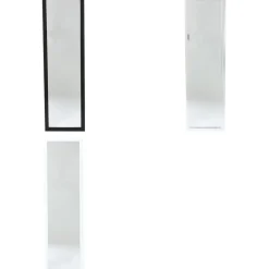 Miroir sur pied 35X125 noir